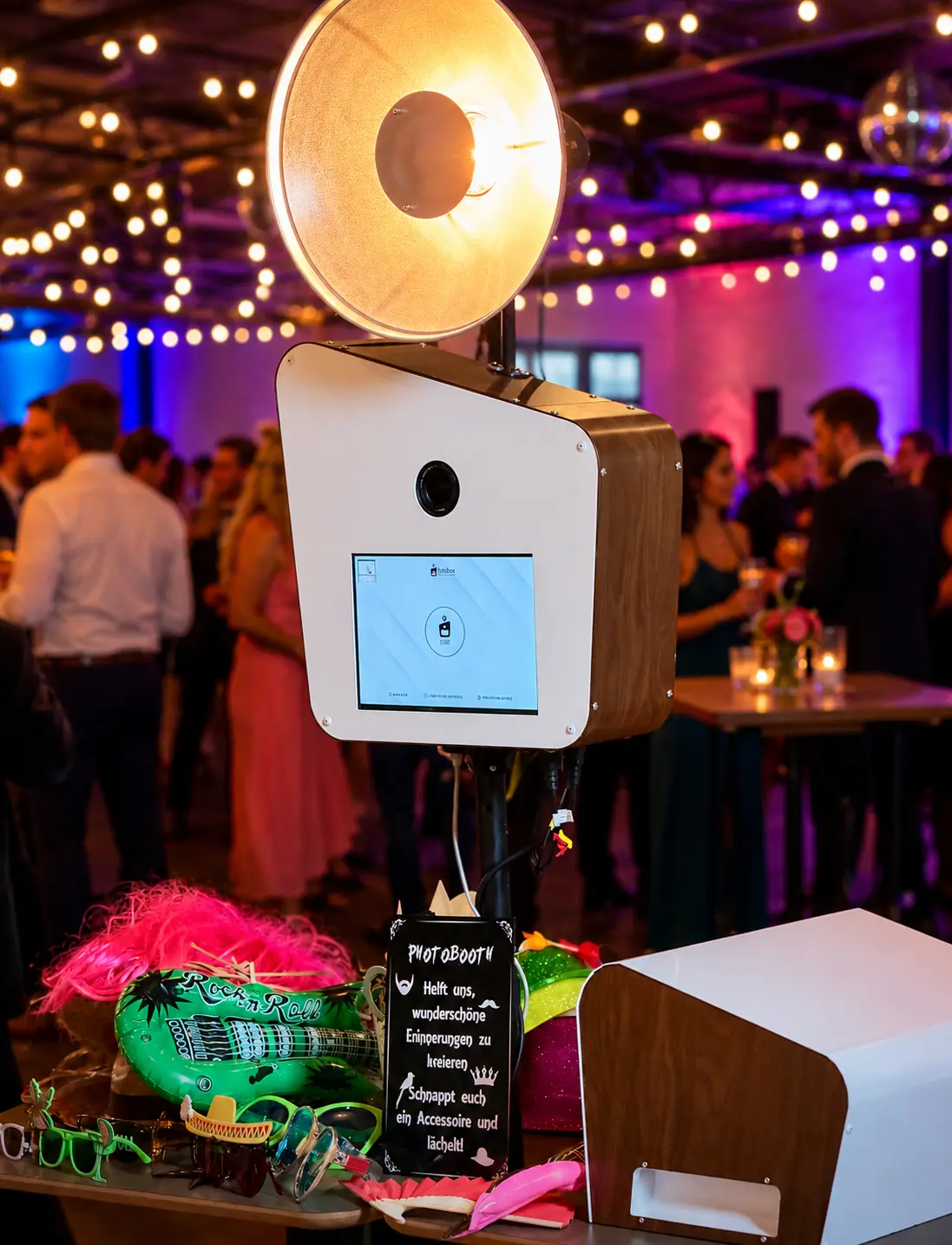 Fotobox auf Firmenevent